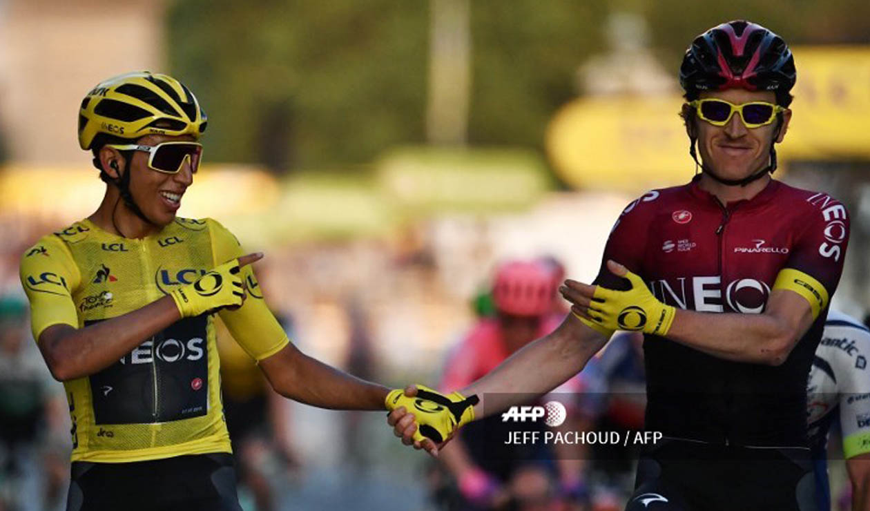 Egan Bernal - Paseo de la victoria