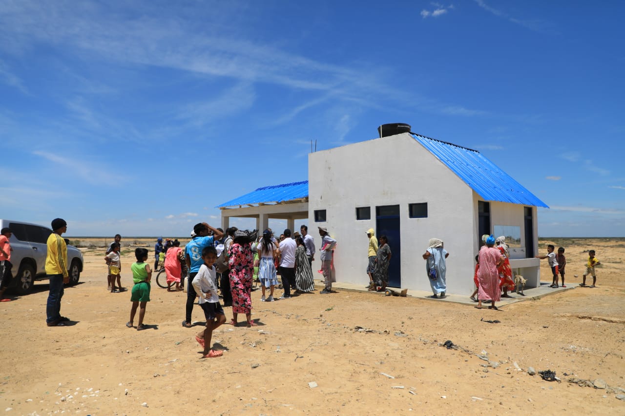 Agua potable en la Alta Guajira.