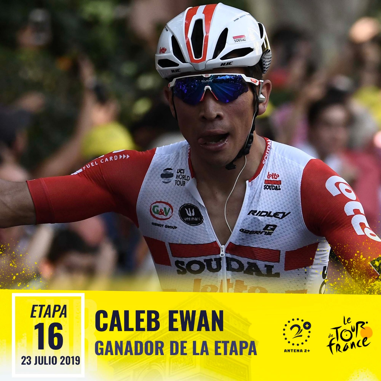 Caleb Ewan - Etapa 16