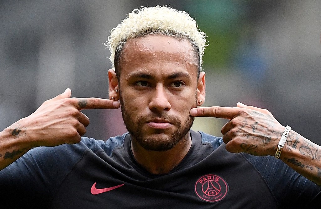 Neymar, futbolista brasileño