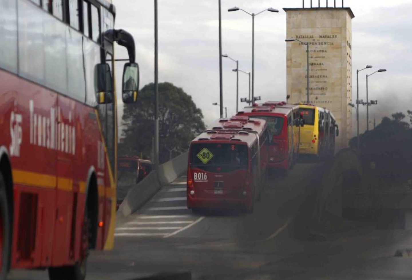 Contaminación en Bogotá