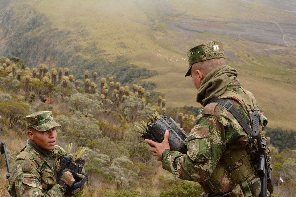 En el Cerro Gualí ubicado a más de 4500 metros sobre el nivel del mar, está ubicada la base militar del Batallón Ayacucho.