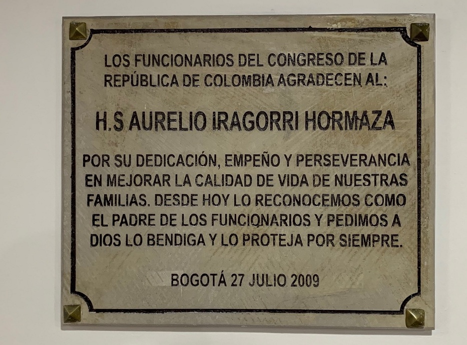 Placa 02 Aurelio Iragorri