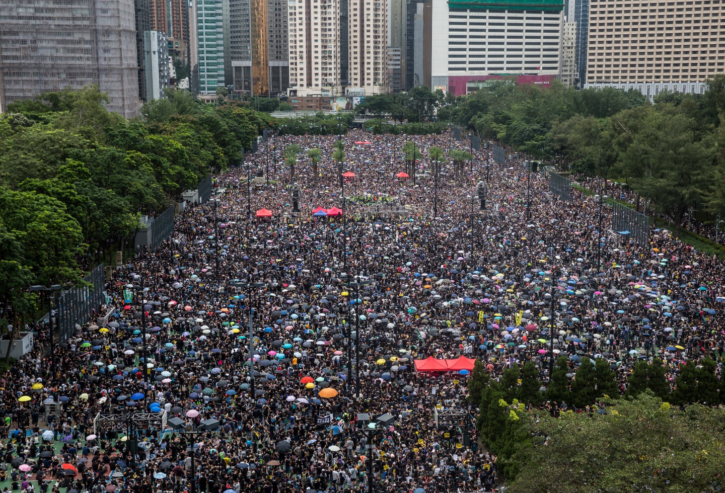 Protestas en Hong Kong