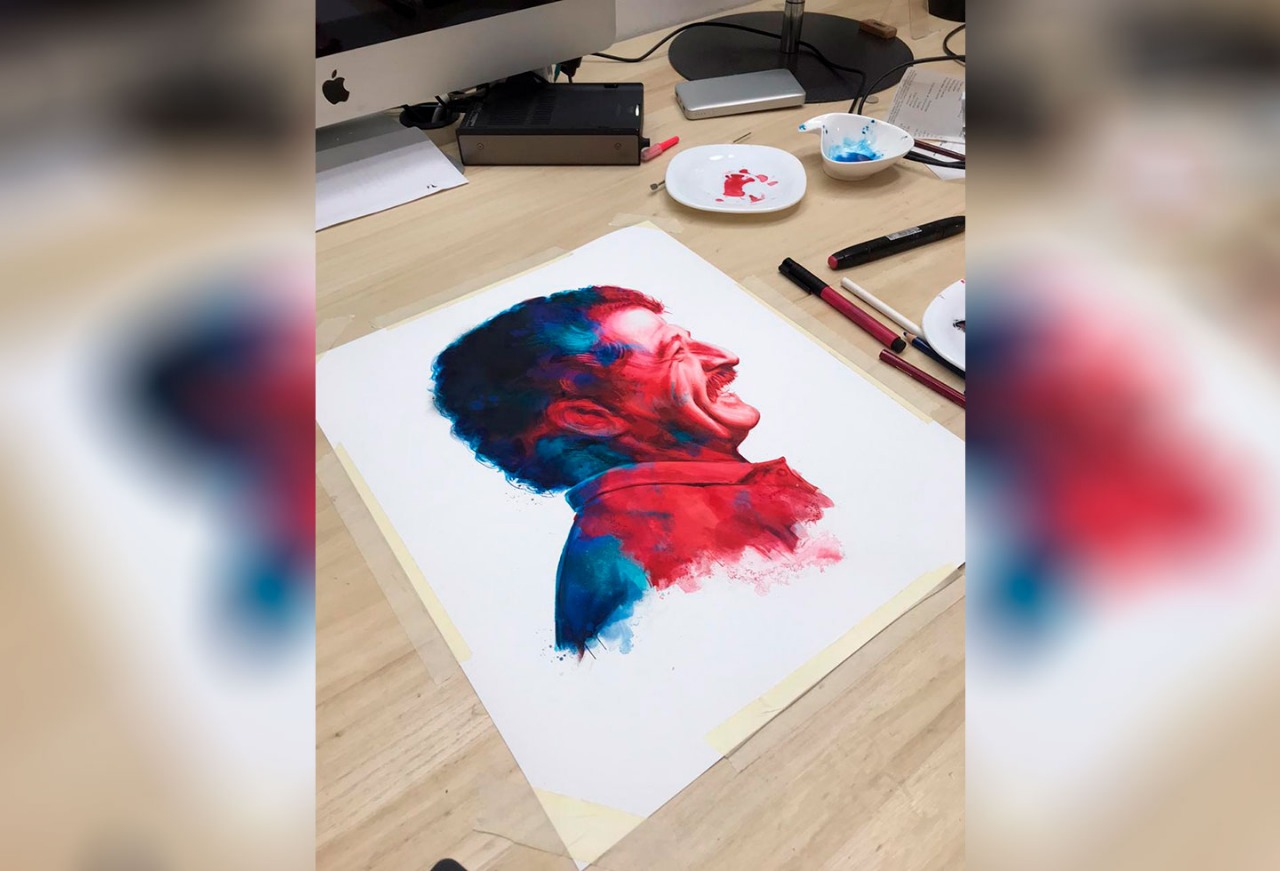 Homenaje artístico a Luis Carlos Galán