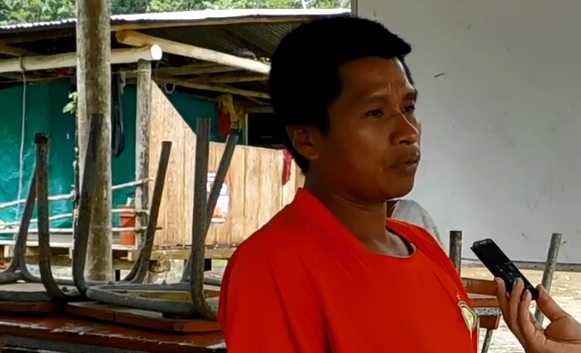 Revelio Caisamo, segundo gobernador indígena Embera Chamí.