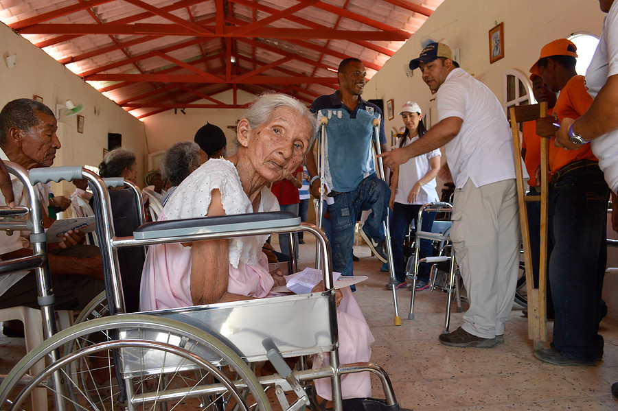 Adultos mayores en Barranquilla, Colombia