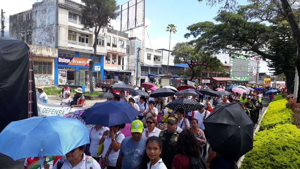 Nueva jornada de protestas en Ibagué.