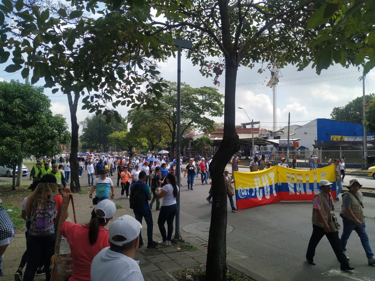 Nueva jornada de protestas en Cali