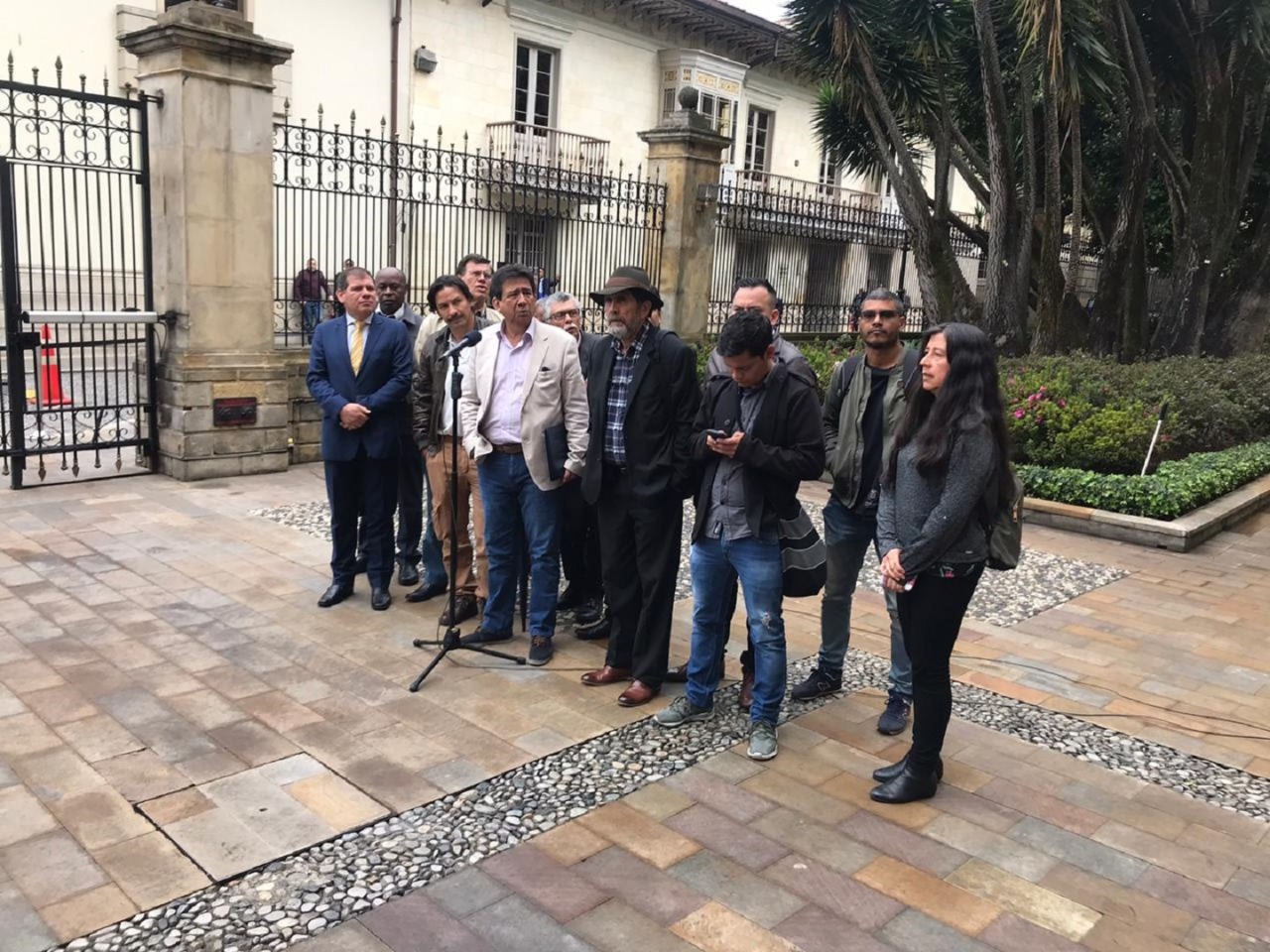 Comité del paro en la Casa de Nariño Comité del paro en la Casa de Nariño