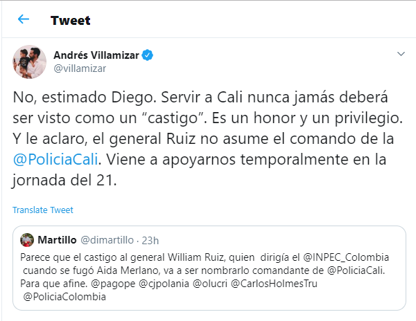 Twit Villamizar