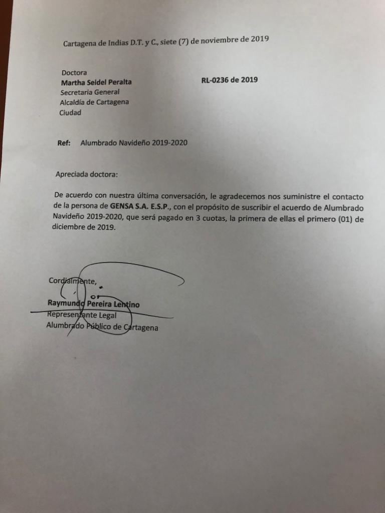 alumbrado público