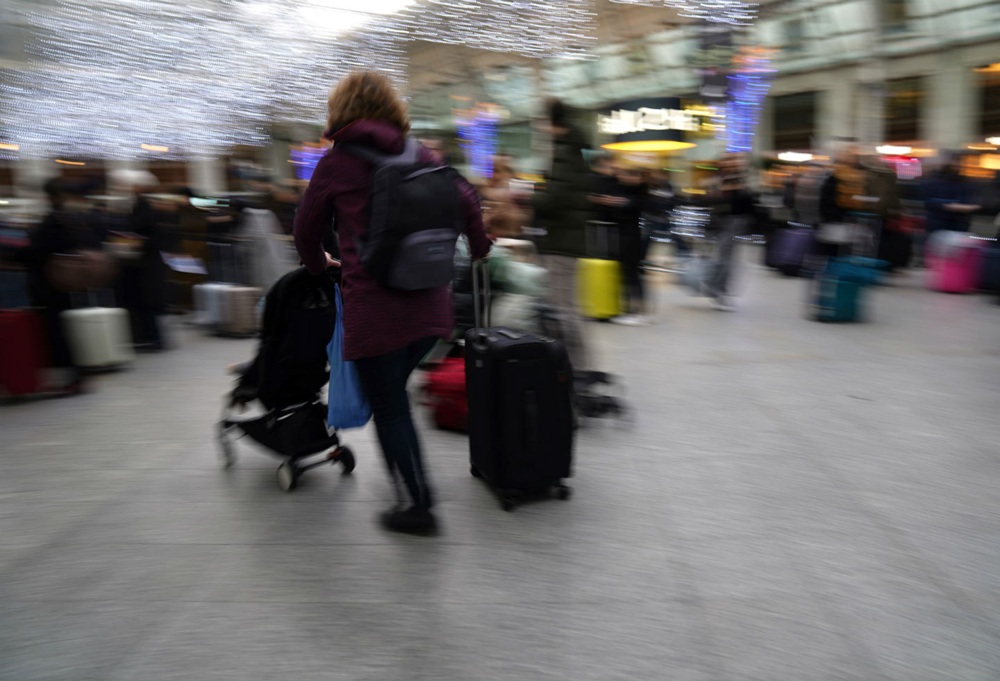 Francia sufre de falta de transporte