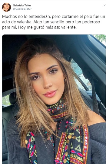 Gabriela Tafur, Twitter