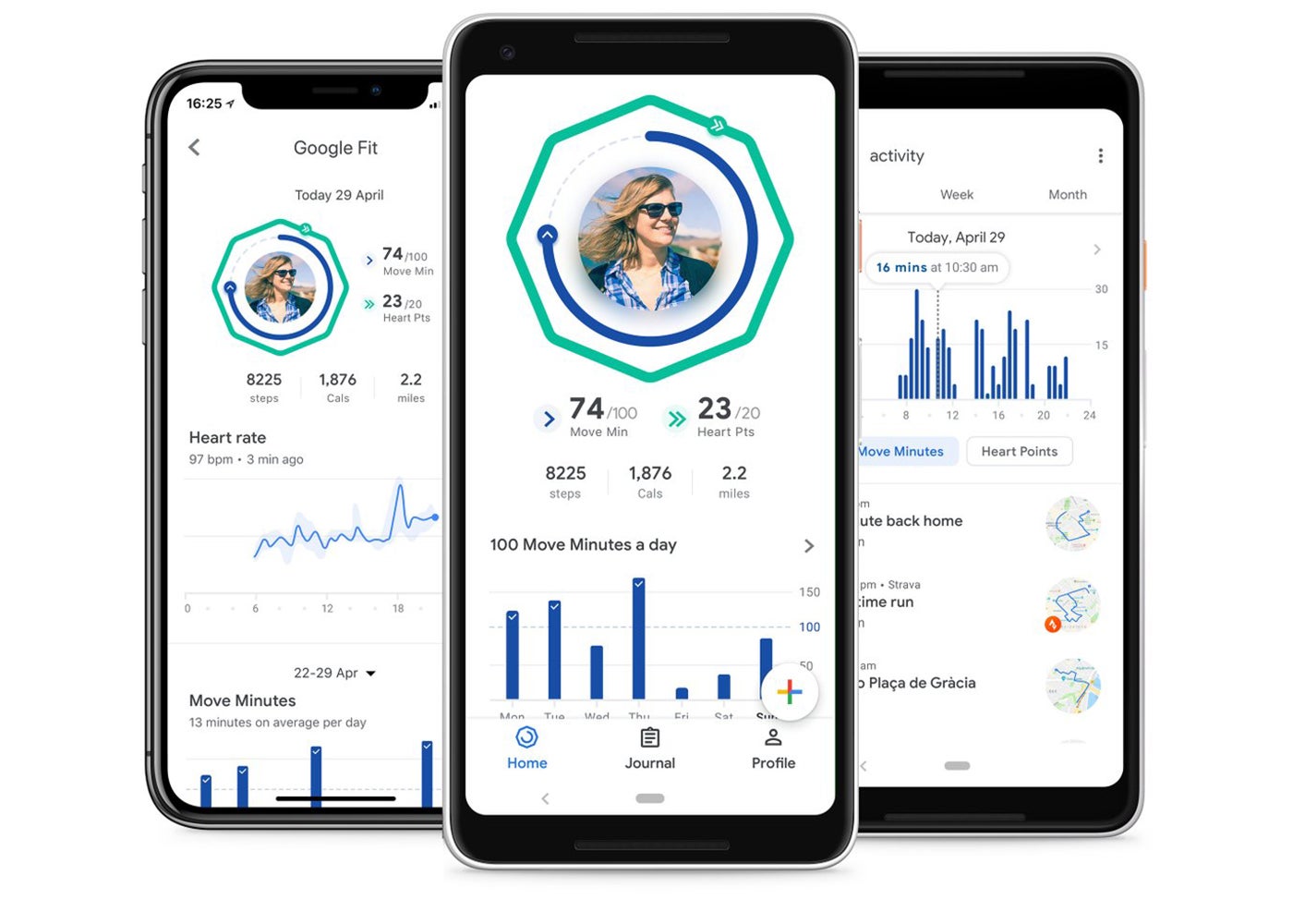 Google Fit, app para cuidar la salud