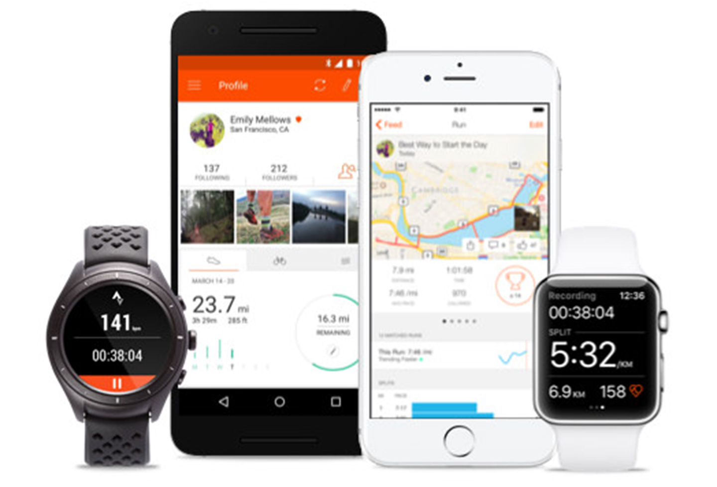 Strava, app para practicar running