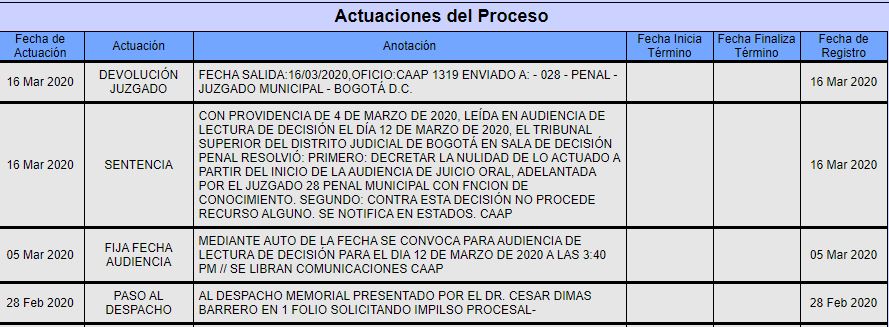 TRIBUNAL SUPERIOR DE BOGOTÁ