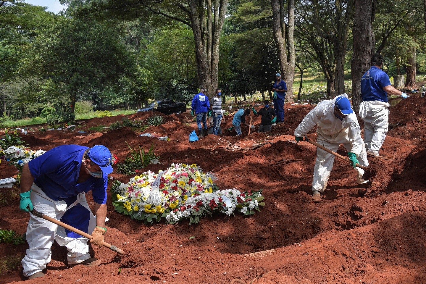 Cementerio en Brasil