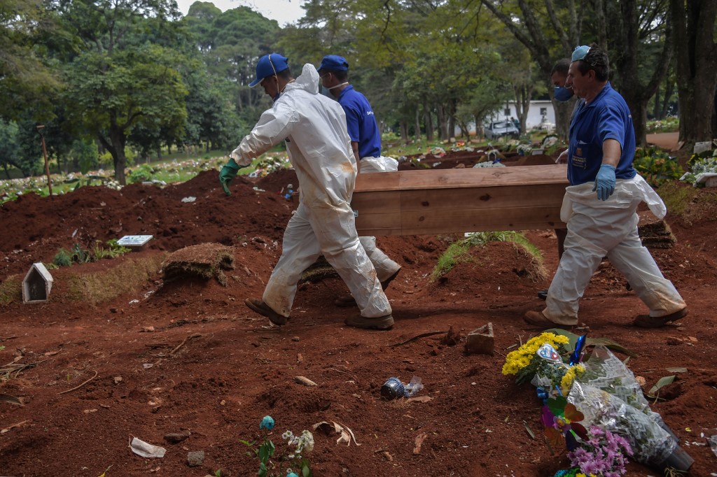 Cementerio en Brasil