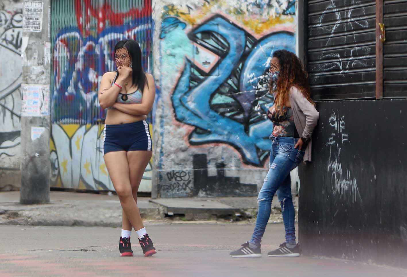 Trabajadoras sexuales en Bogotá / coronavirus en Colombia