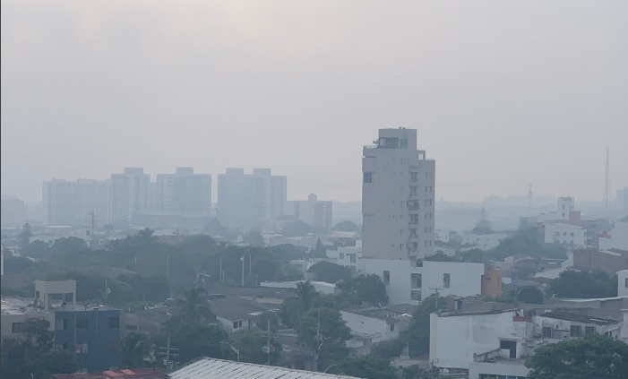 Quemas y humo denso en barranquilla
