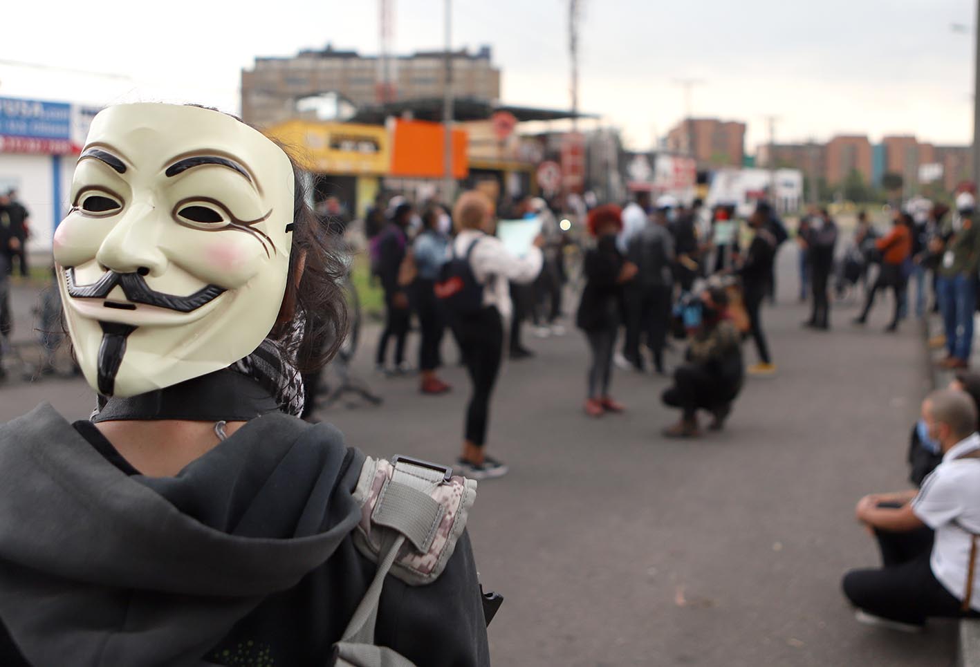 Protestas frente a embajada de Estados Unidos / Muerte de George Floyd por racismo