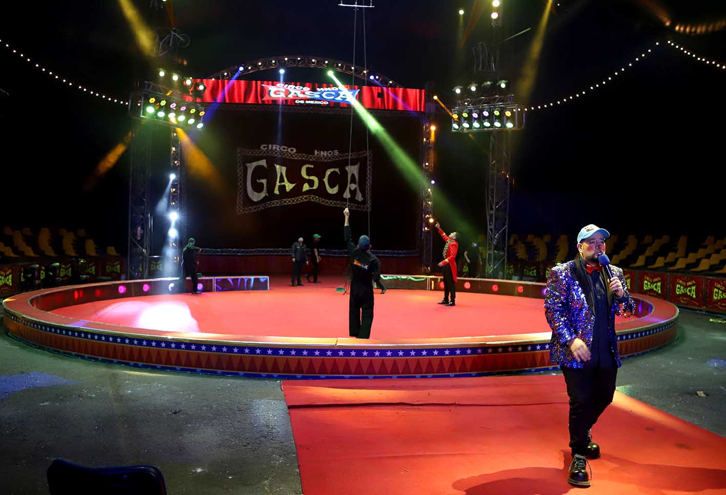 El circo se reinventa: adelantan funciones a través de Internet y redes sociales.