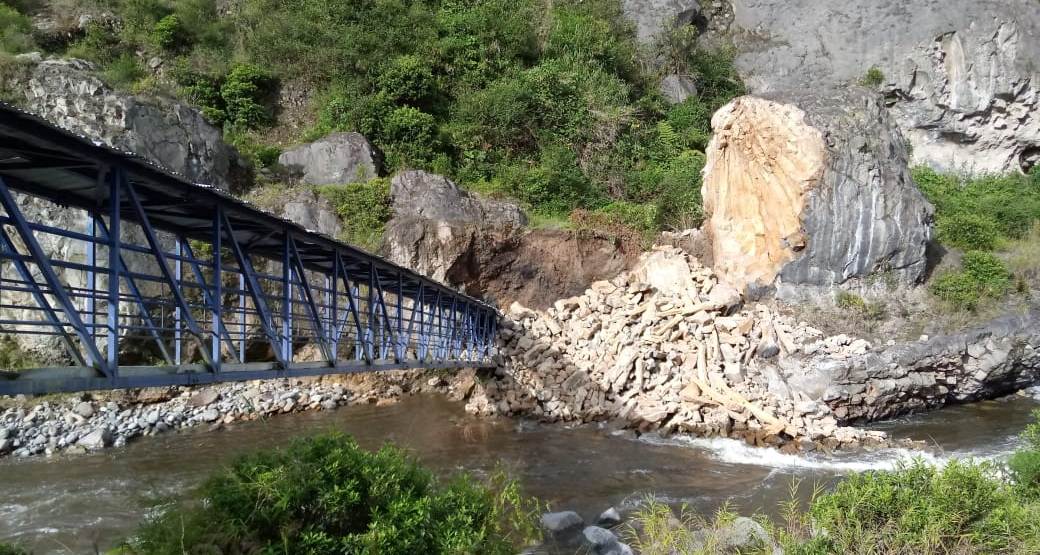 Creciente dejó a unos 3.000 habitantes de Páez, Cauca