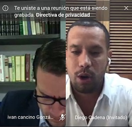 El abogado Diego Cadena no aceptó los cargos que le imputó la Fiscalía