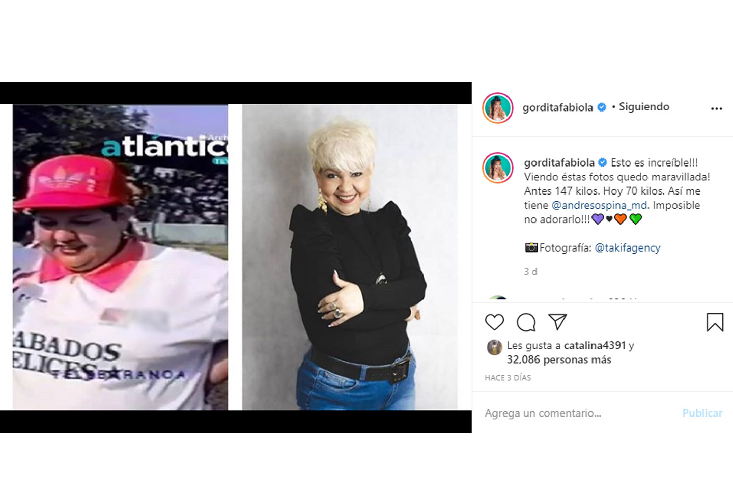 Gorda Fabiola Post