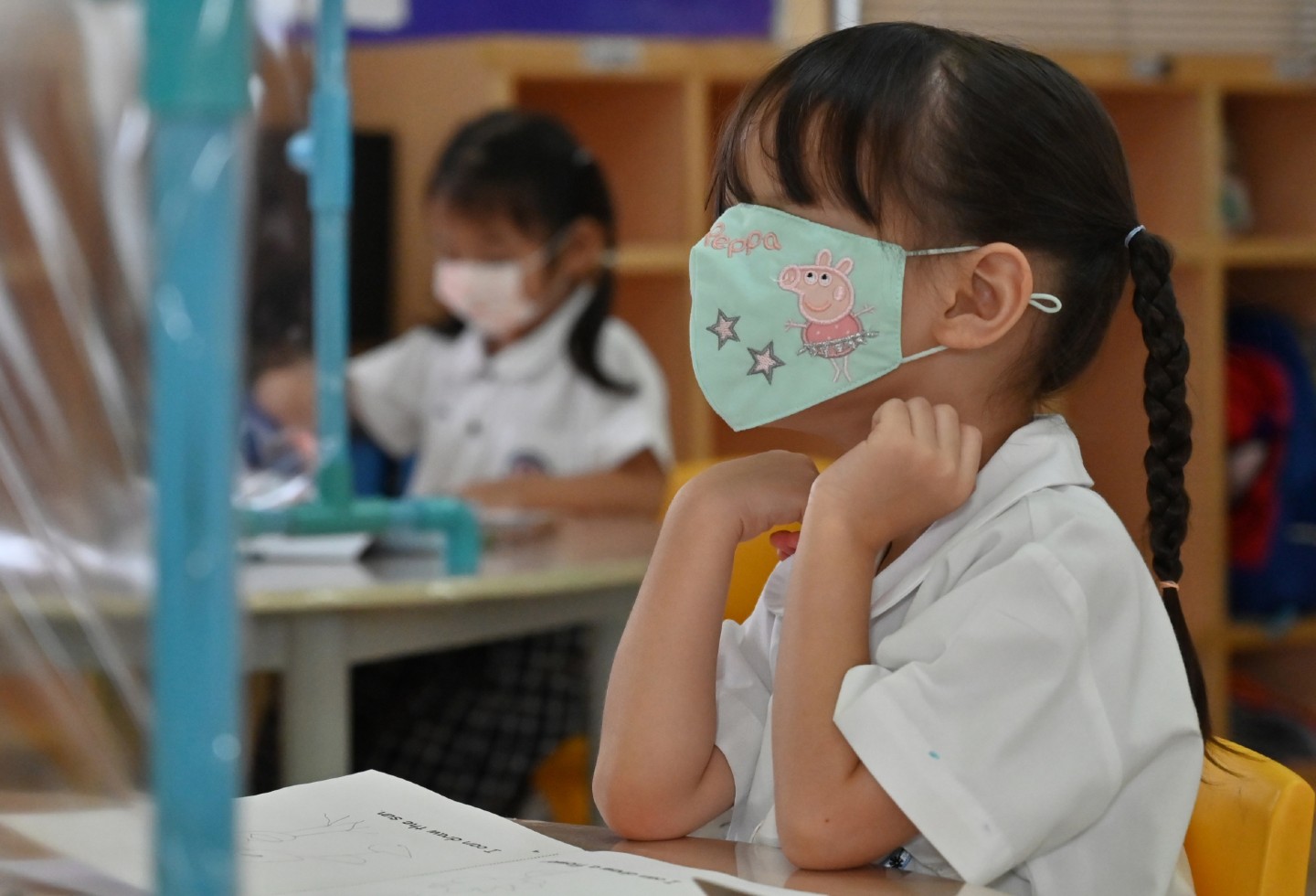 Regreso de niños a colegios 