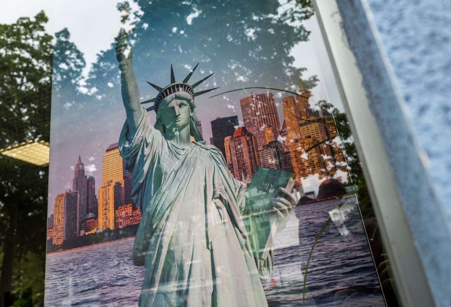 Nueva York / estatua de la libertad