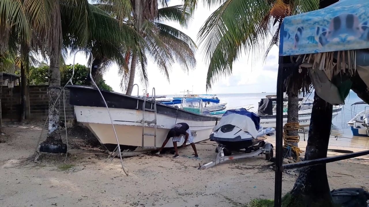 Puerto de San Andrés desde donde salen los turistas hacia los cayos e islas del Archipiélago