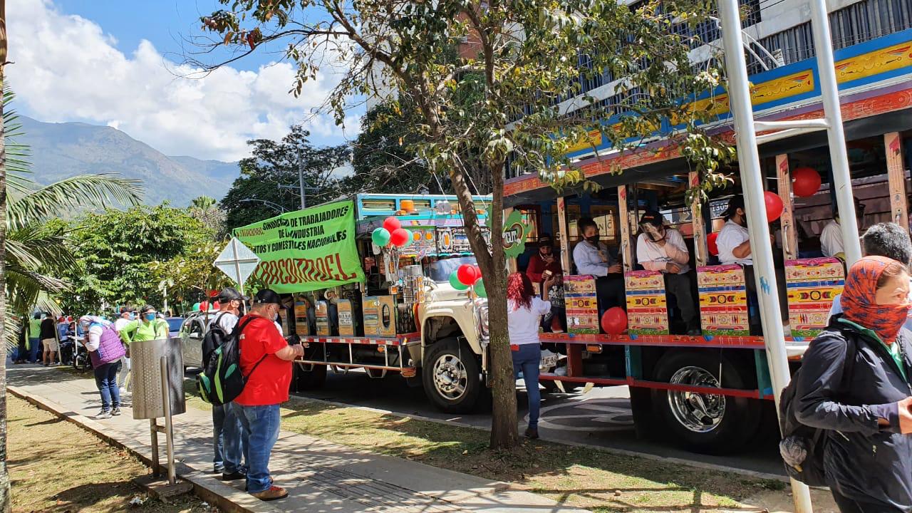 Manifestaciones en Medellín