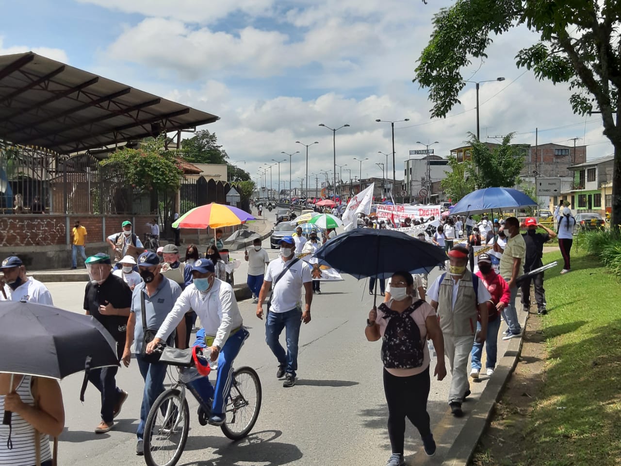 Manifestaciones Popayán.