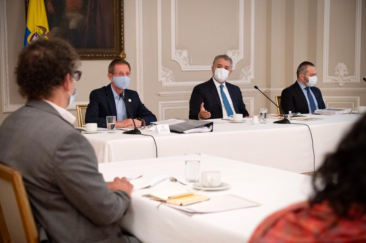 Duque y farc