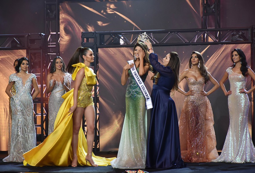 Coronación de Laura Olascuaga como Miss Universe Colombia