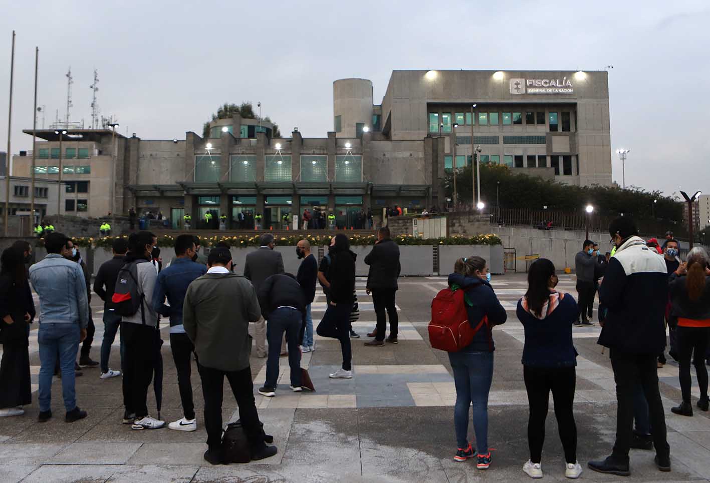 Protestas en la Fiscalía, 5 de marzo de 2021