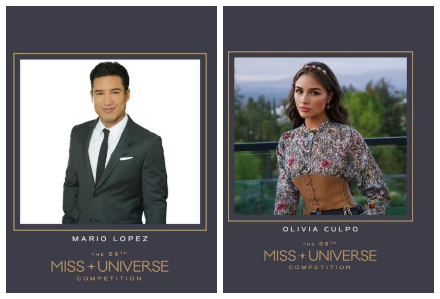 Mario López y Olivia Culpo presentarán la ceremonia de Miss Universo el 16 de mayo.