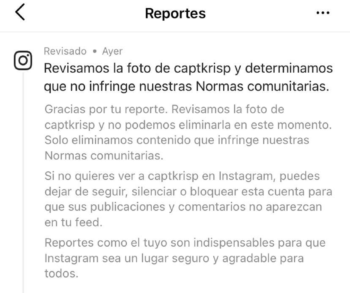 Reporte Crisp