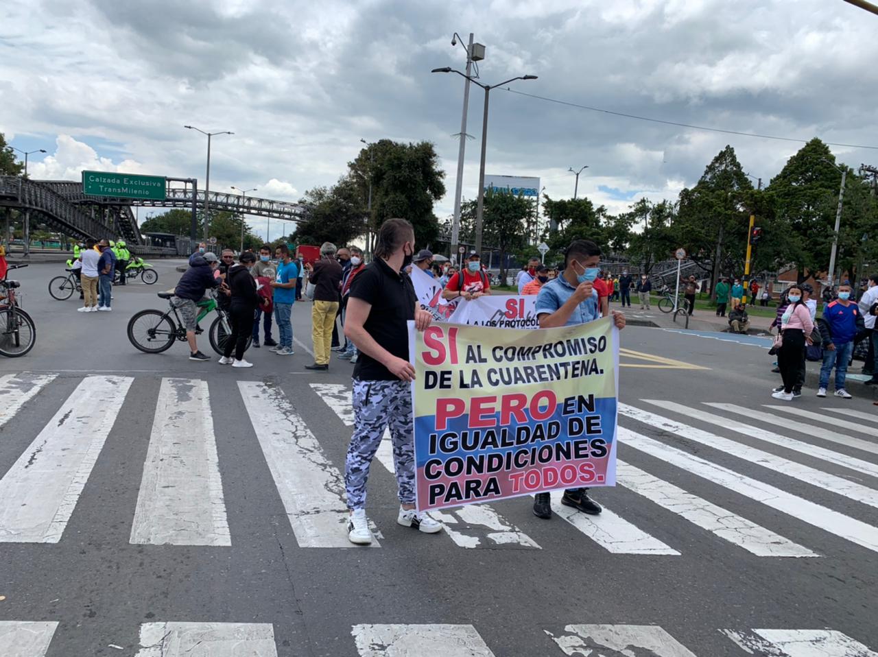 Reforma Tributaria Comerciantes Protestaron En Bogotá Rcn Radio 0300