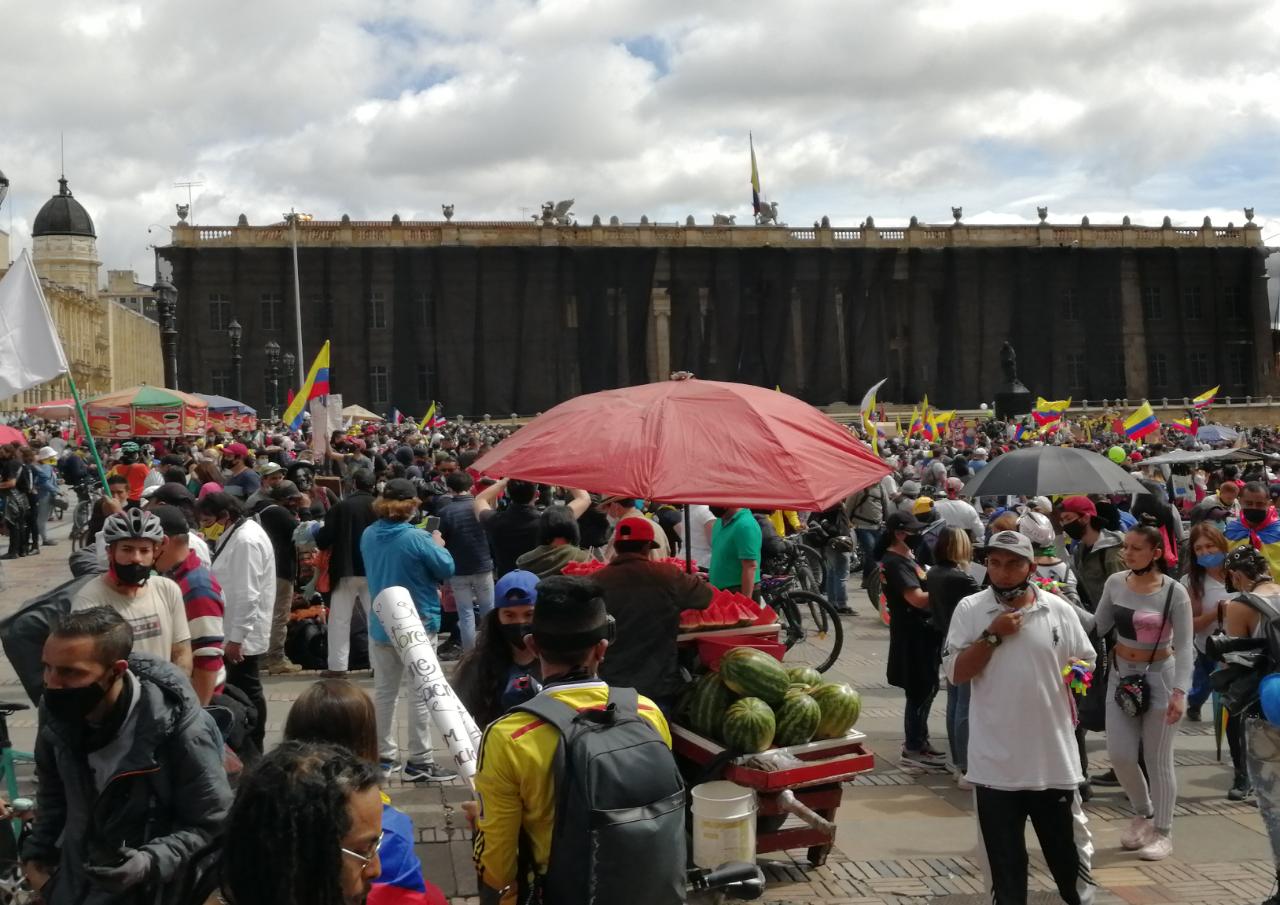 Protestas Bogotá