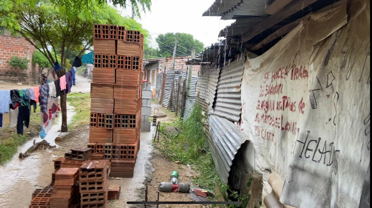 Sandra Milena Ampudia y la "casa de Tik Tok en Colombia".