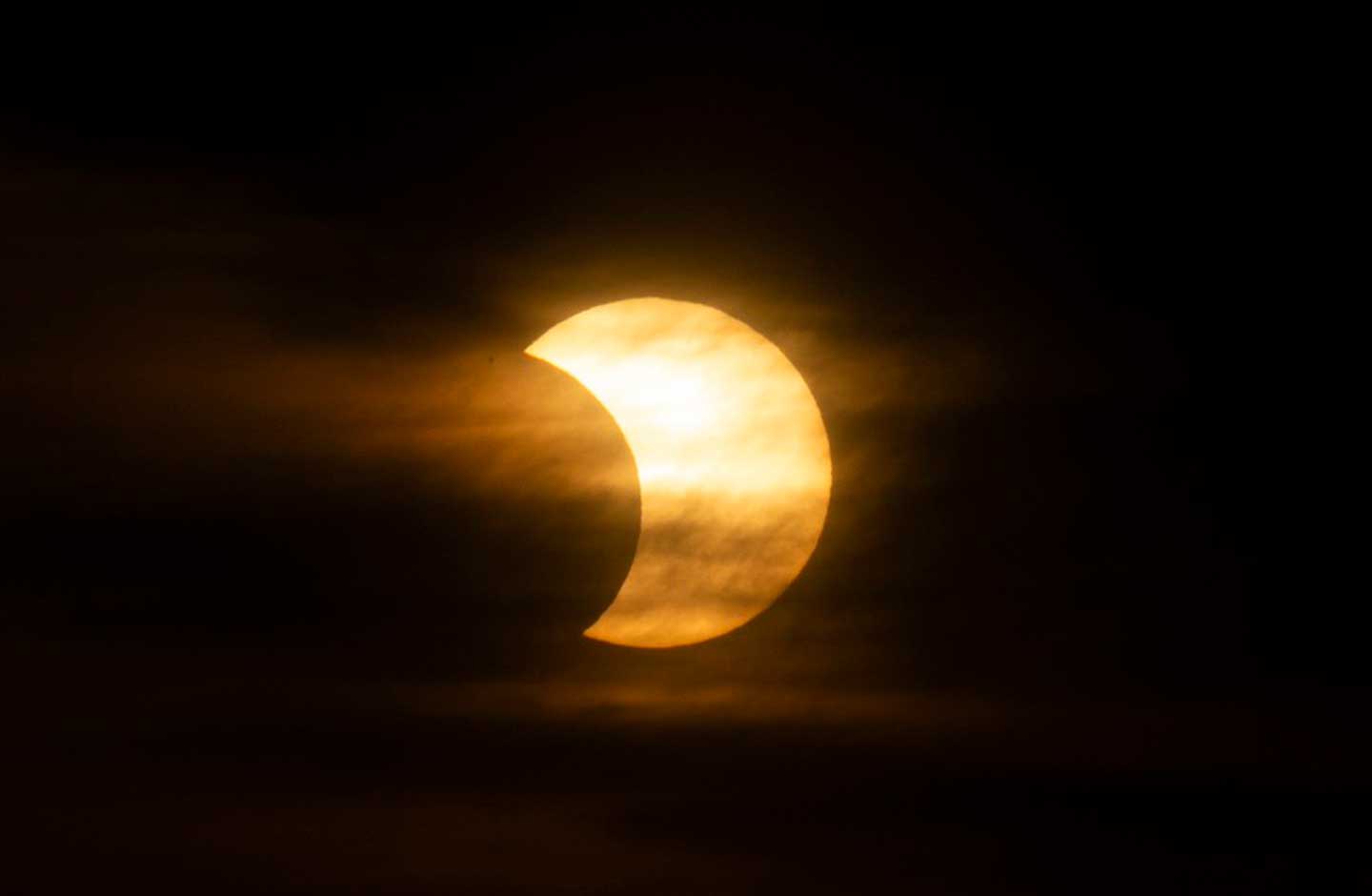 Eclipse solar Así luce Eclipse anillo de fuego