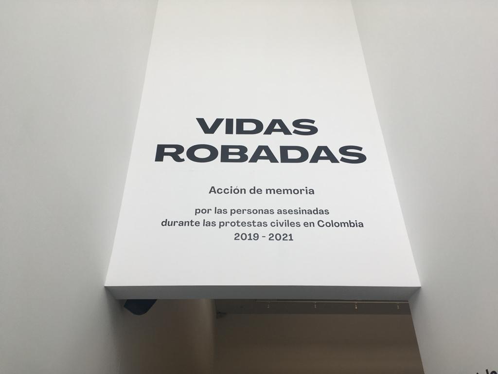 Exposición Fragmentos, vías robadas