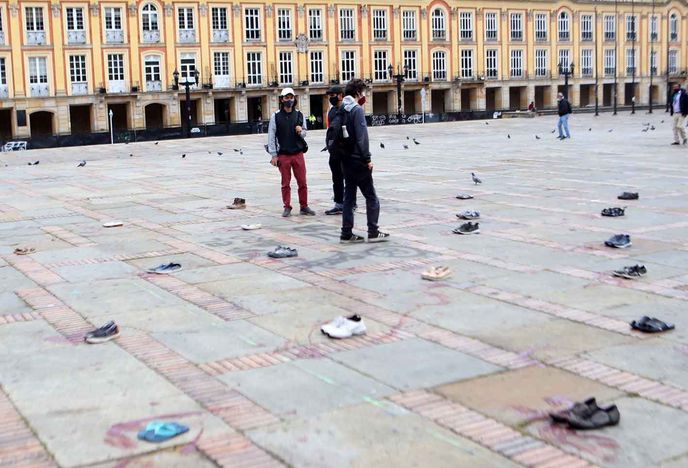 Protesta en Bogotá por muerte de líderes ambientales