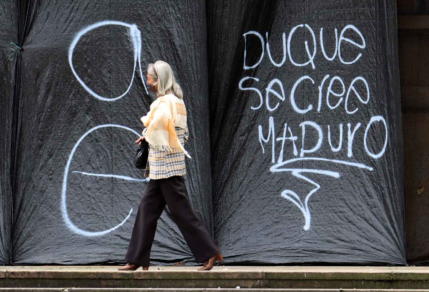 Protesta en Bogotá por muerte de líderes ambientales