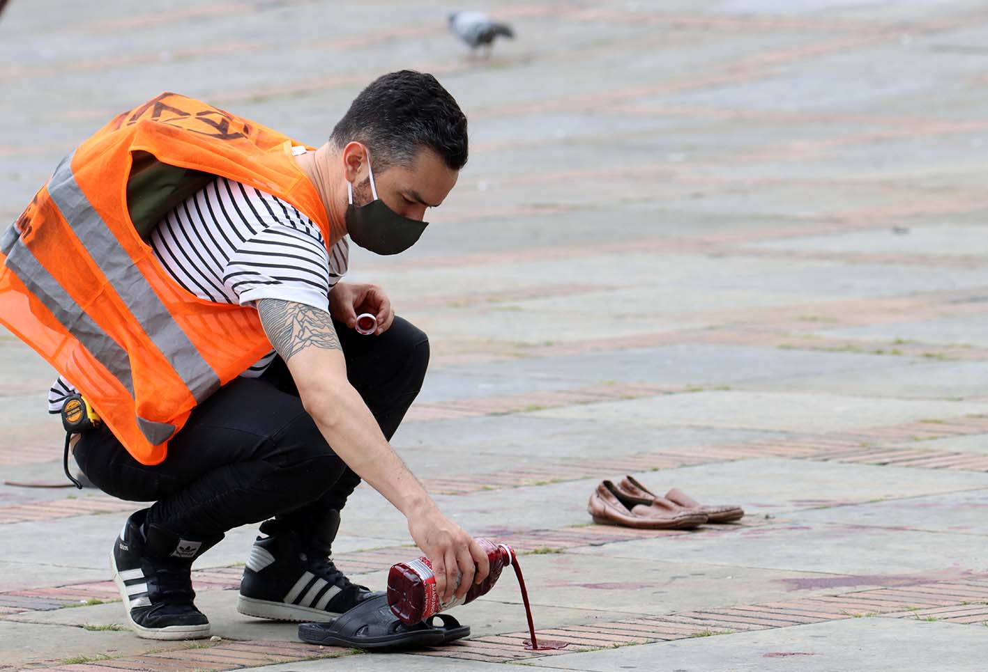 Protesta en Bogotá por muerte de líderes ambientales