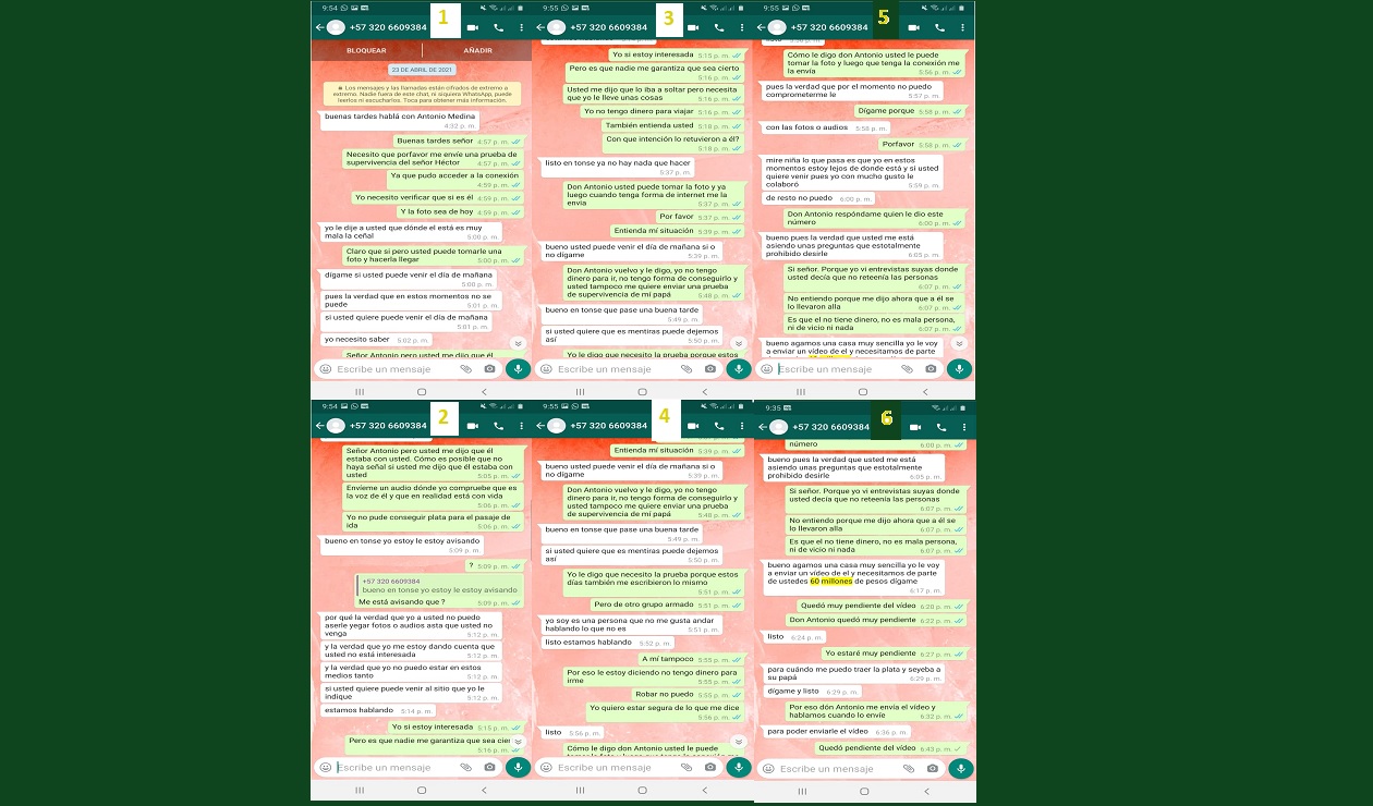 Modalidad de Extorsión