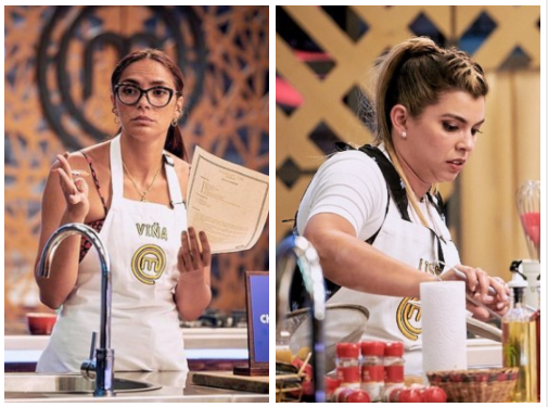 Viña Machado y Liss Pereira en MasterChef 